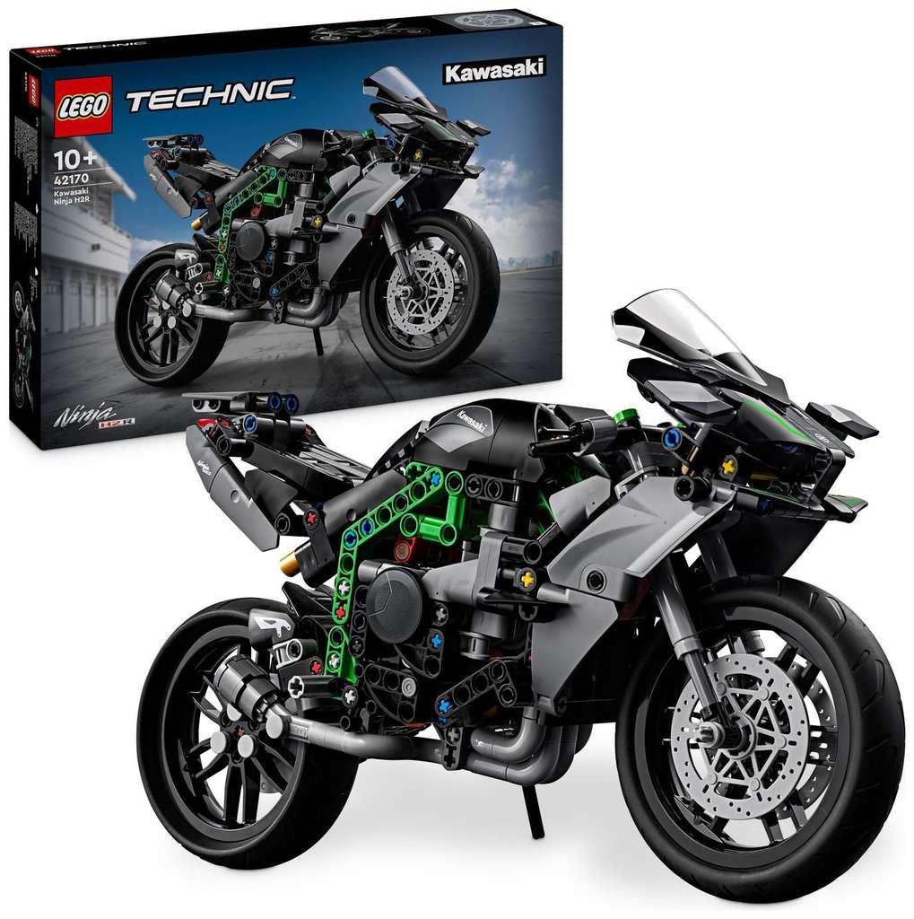 LEGO 42170 Technic Kawasaki Ninja H2R Motorcycle, Free C&C