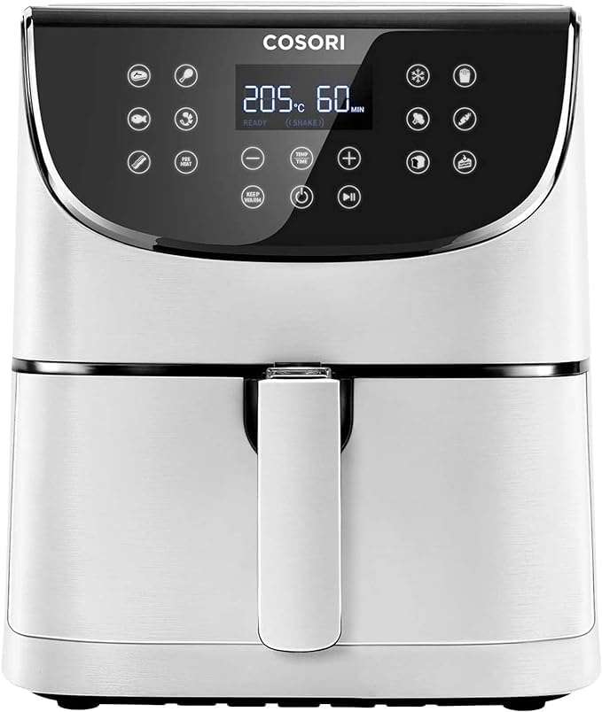COSORI Air Fryer 5.5L Capacity,Oil Free, Energy and Time Saver with 11 Presets with 100 Recipes Cookbook, Non-Stick, Dishwasher Safe Basket