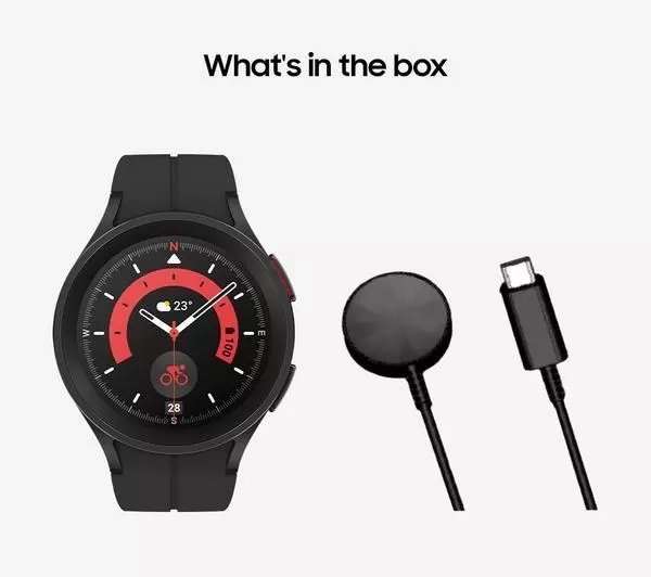 SAMSUNG Galaxy Watch5 Pro BT - Bixby & Google Assistant - (DAMAGED BOX) - Currys Clearance